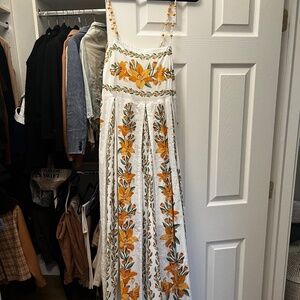 FARM RIO TROPICAL LIGHTNESS COTTON MAXI DRESS. WORN ONCE!